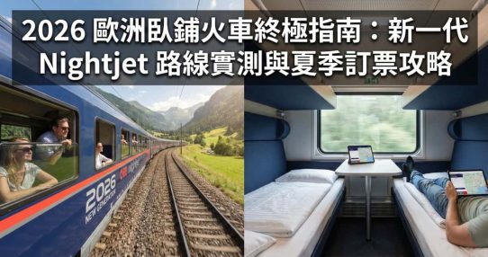 2026 歐洲臥鋪火車