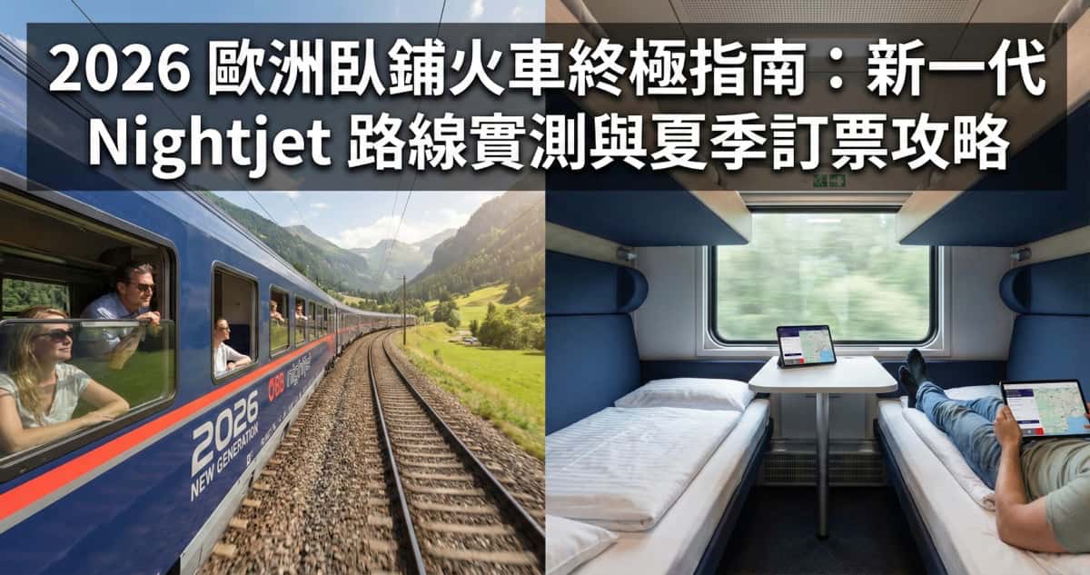 2026 歐洲臥鋪火車