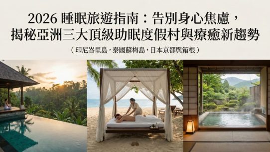 2026睡眠旅遊