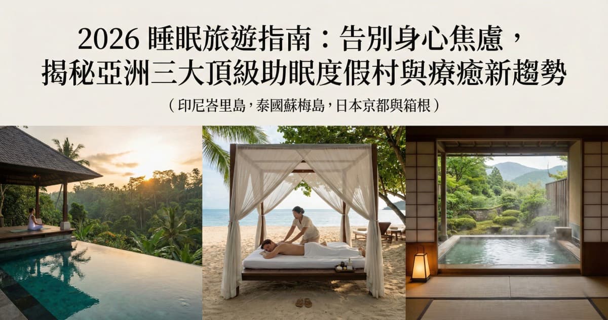2026睡眠旅遊