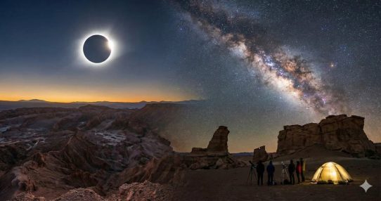 2026 觀星旅遊新紀元：鎖定 8 月全日食與全球「暗空」聖地全攻略