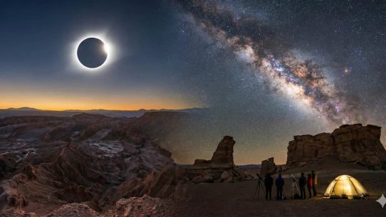 2026 觀星旅遊新紀元：鎖定 8 月全日食與全球「暗空」聖地全攻略