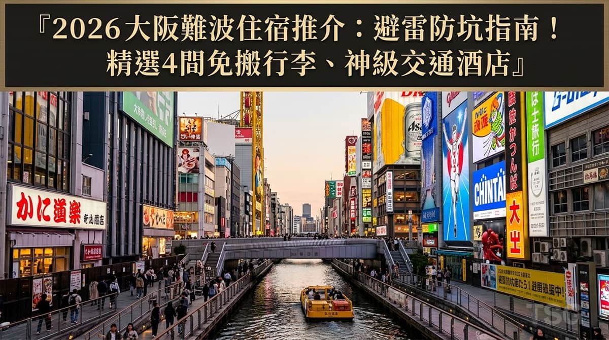 大阪難波住宿推介 Osaka Namba Hotel Recommendations