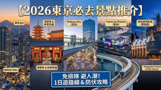 2026東京自由行