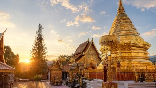 Three-day Chiang Mai itinerary featuring Old City temples, Doi Suthep and Doi Inthanon