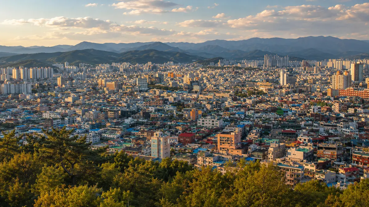 Map-style comparison of the best areas to stay in Daegu for travelers