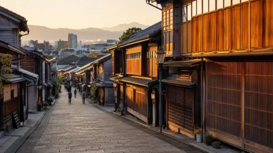 Map-style view of the best areas to stay in Kanazawa near the station, Omicho Market, Kenrokuen and Higashi Chaya