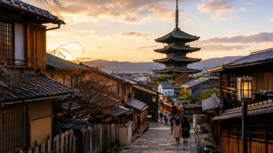 Map-style comparison of the best areas to stay in Kyoto for different travelers