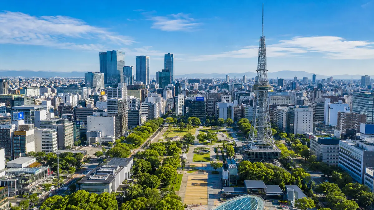 Comparison of the best areas to stay in Nagoya including Nagoya Station, Sakae, Fushimi, Kanayama and Osu