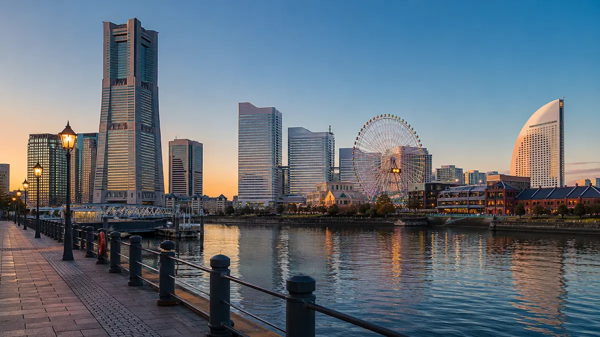 Yokohama waterfront skyline illustrating the best areas to stay in Yokohama