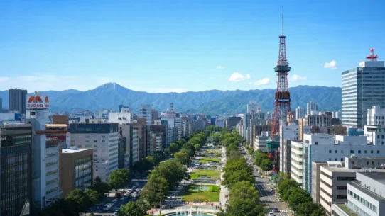 Budget hotels in central Sapporo near Sapporo Station, Odori and Susukino