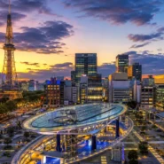 Budget hotels in Nagoya compared by location, room size and luggage convenience