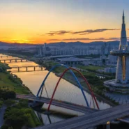Daejeon skyline and Expo area near some of the best hotels in Daejeon