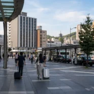 JR Nara Station area with convenient hotels for luggage-friendly stays in central Nara