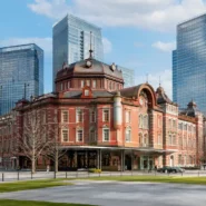 Tokyo Station Marunouchi red-brick building near the best hotels in central Tokyo