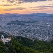 Daegu 5-day itinerary featuring Seomun Market, Apsan Observatory, E-World, Palgongsan and Suseongmot Lake