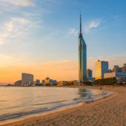 Fukuoka city skyline and waterfront for a first-time visitor travel guide