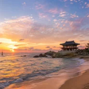 Gangneung 5-day itinerary featuring Gyeongpo Beach, Anmok Coffee Street and the Jeongdongjin coast