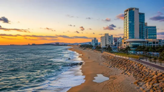 Gangneung travel budget guide with Gyeongpo Beach, cafes and transport costs