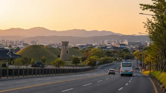Pohang Gyeongju Airport transport options to Gyeongju city center