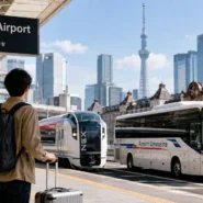 Comparison of trains, airport buses and private transfers from Narita Airport to Tokyo