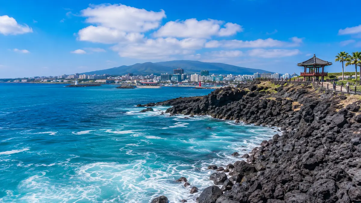 Jeju City travel budget guide covering hotels, food, buses, taxis and activities