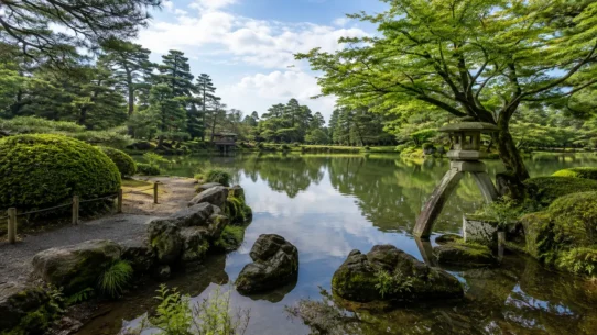 Kenrokuen Garden and traditional Kanazawa streets for first-time visitors