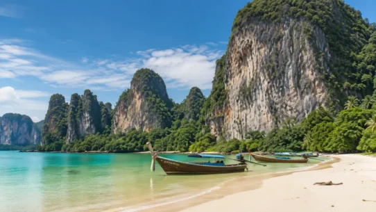 Three-day Krabi itinerary featuring Railay Beach, Hong Islands and Tiger Cave Temple