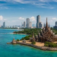 Three-day Pattaya itinerary featuring Koh Larn, Sanctuary of Truth and Nong Nooch Tropical Garden