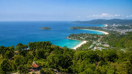 Three-day Phuket itinerary covering Old Phuket Town, Phi Phi Islands and Phuket's south coast
