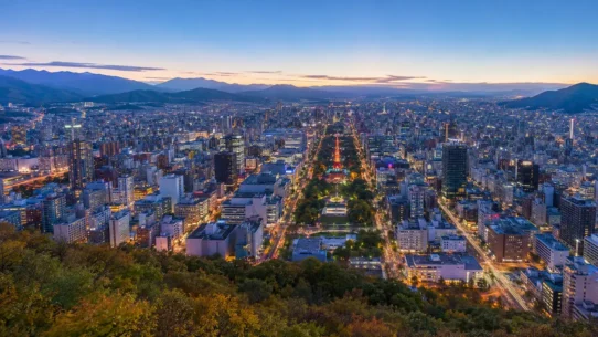 Three-day Sapporo itinerary featuring Odori Park, Otaru Canal and Mount Moiwa