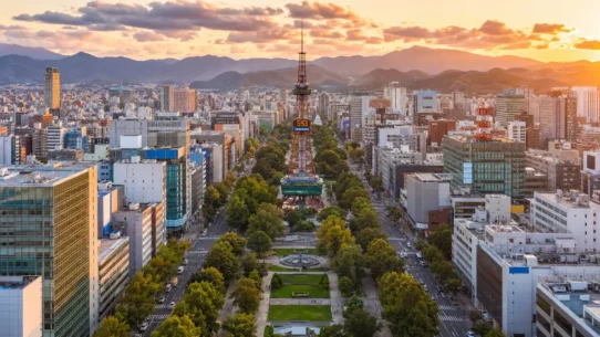 Sapporo 5-day itinerary featuring Odori Park, Otaru Canal, Mount Moiwa and Jozankei Onsen