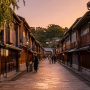 Kanazawa accommodation areas including Kanazawa Station, Omicho Market, Korinbo, Kenrokuen and Higashi Chaya