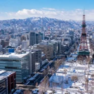 Map-style view of the best areas to stay in Sapporo for first-time visitors